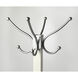 Butler Loft Logan Square White & Silver Antique White Costumer/Hall Tree