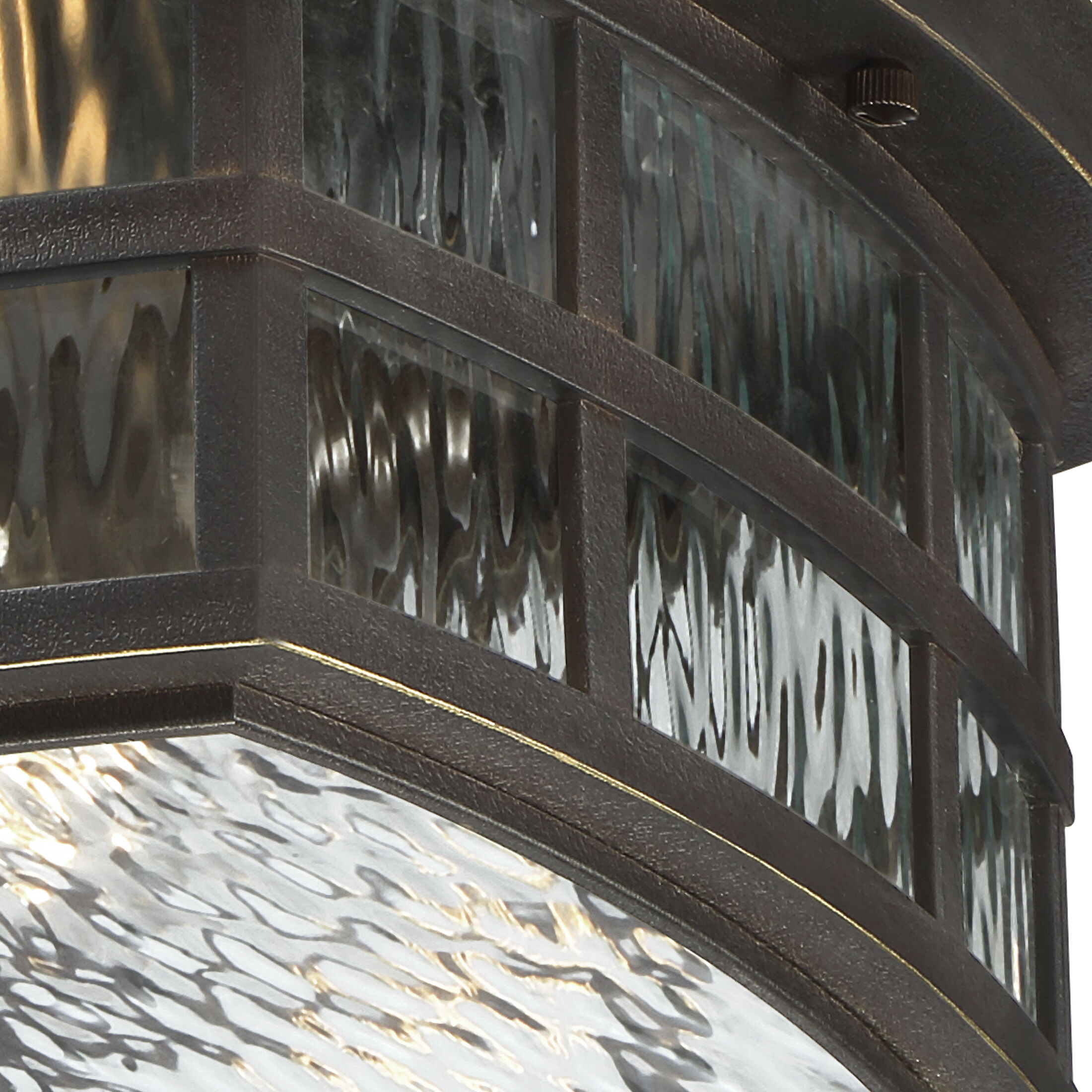 Stonington 2 Light 12 inch Palladian Bronze Outdoor Flush Mount