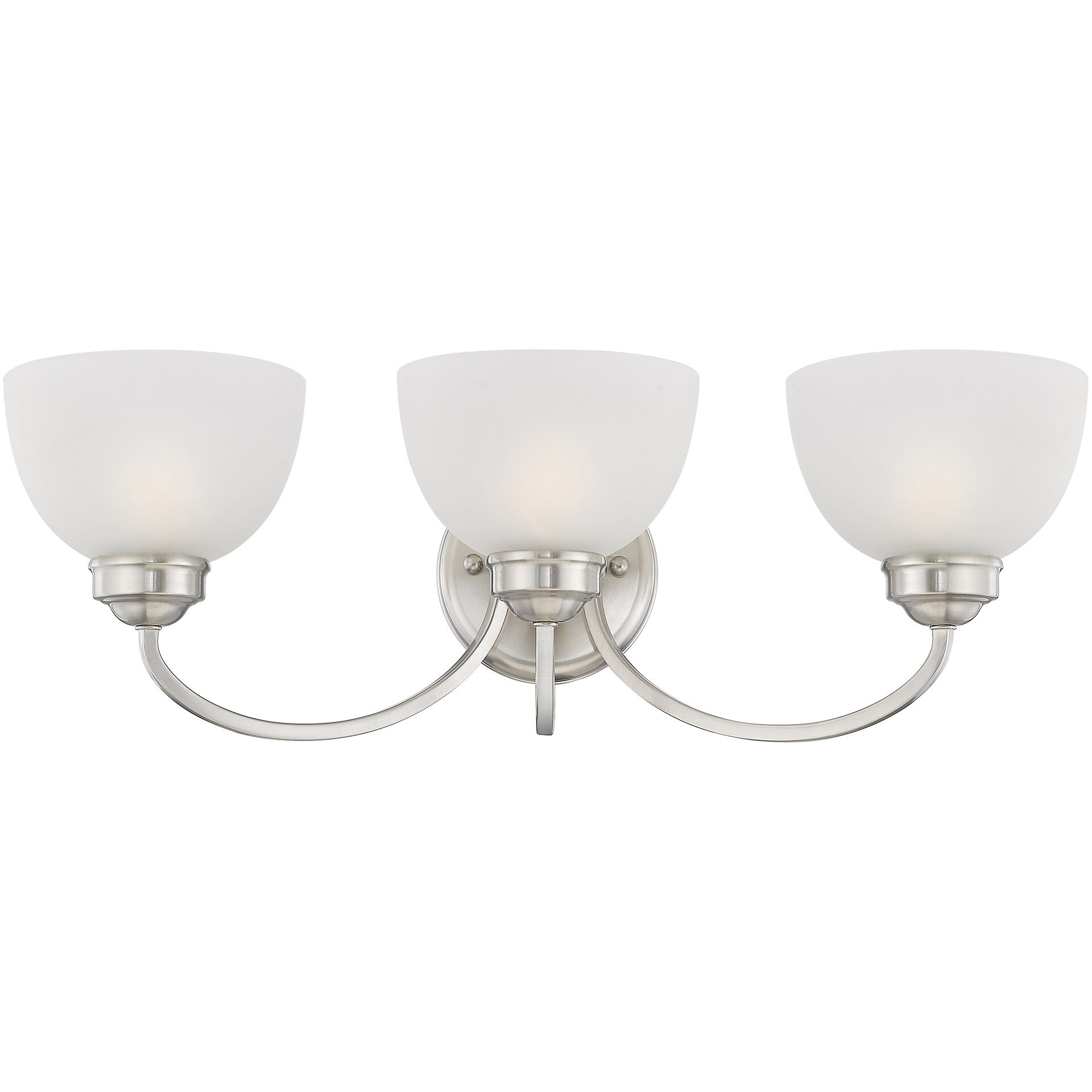 Somerset 3 Light 25 inch Brushed Nickel Bath Vanity Wall Light