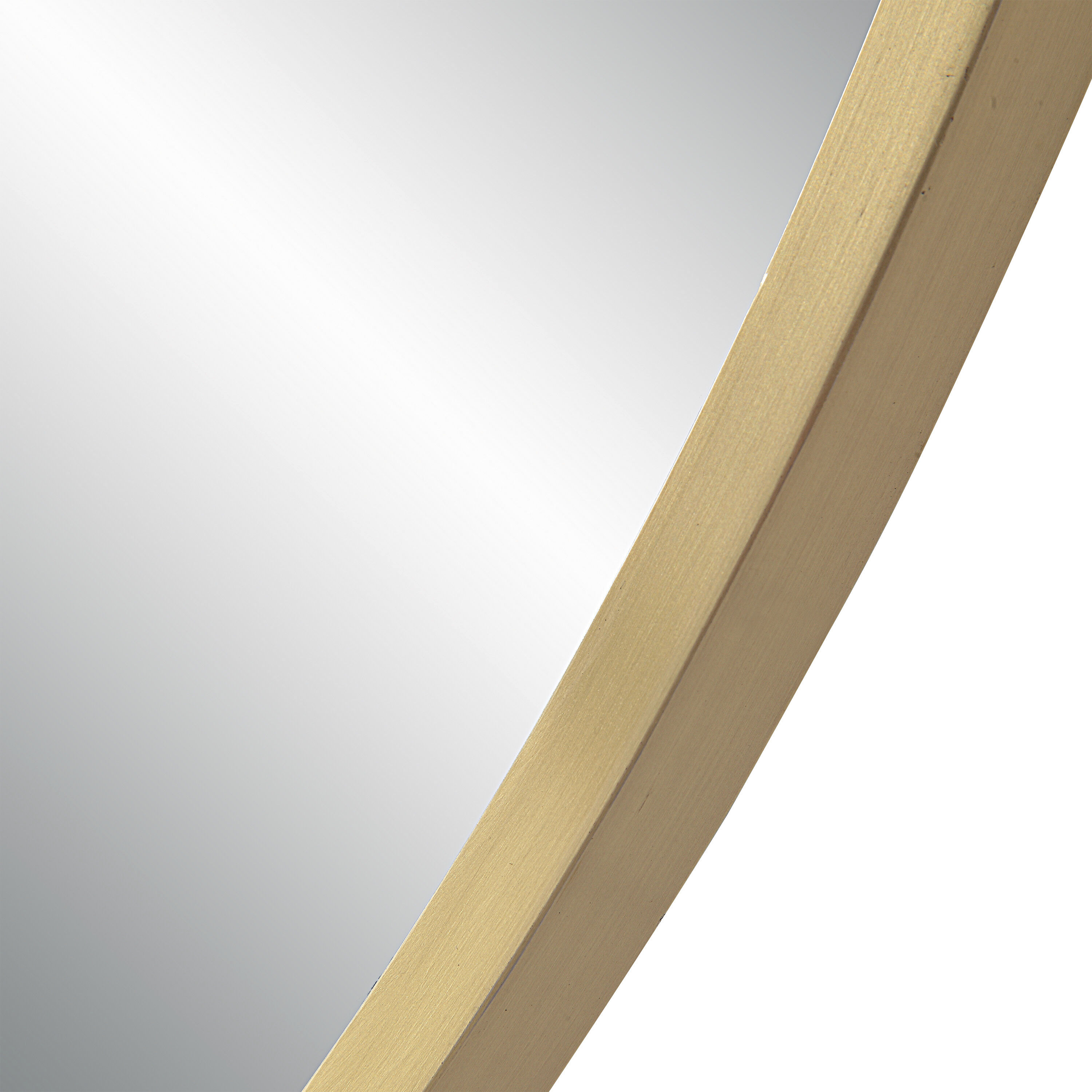 Camona 42 X 30 inch Satin Brass Wall Mirror