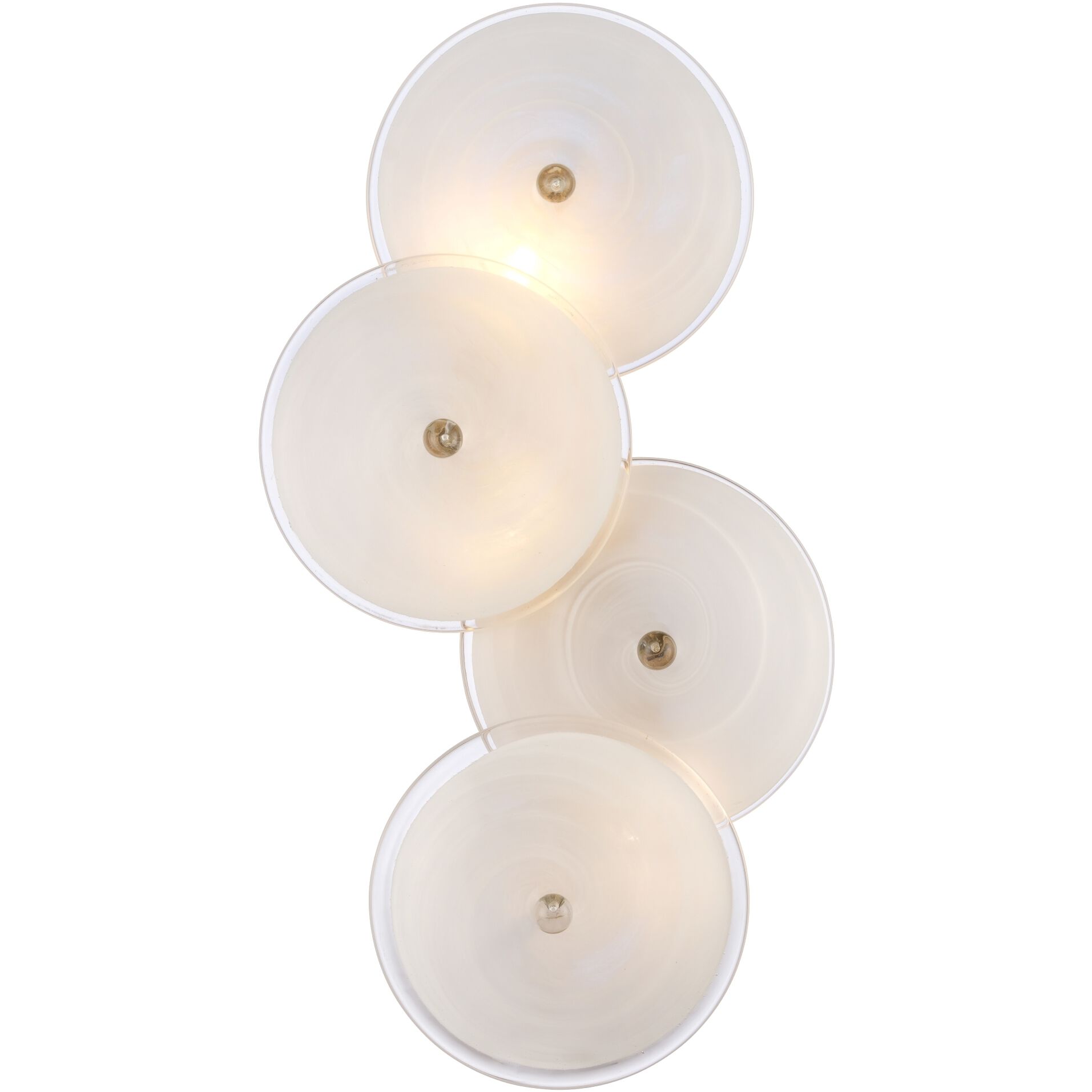 Tallulah 3 Light 6.5 inch Lacquered Gold Sconce Wall Light