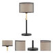 Elena 28 inch 60 watt Coffee Table Lamp Portable Light