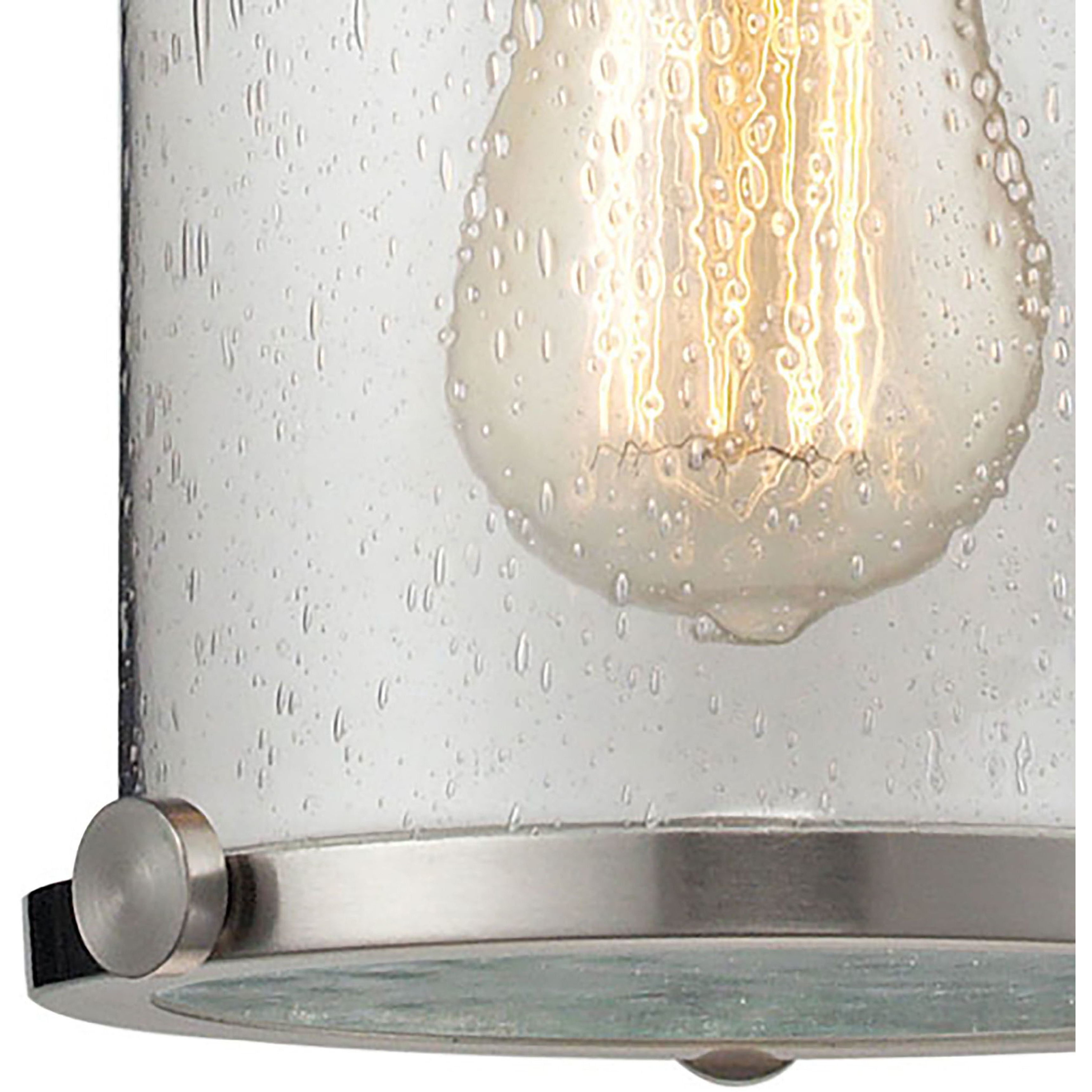 Chadwick 1 Light 8 inch Satin Nickel Mini Pendant Ceiling Light