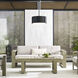 Sean Lavin Roton LED 18 inch Black Outdoor Pendant in LED 90 CRI 2700K, Integrated LED