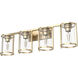 Astwood 4 Light 33.25 inch Alturas Gold Vanity Light Wall Light