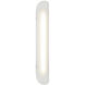 Saber 1 Light 5 inch Matte White Wall Sconce Wall Light
