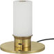 Gadabout 20 inch 2.8 watt Polished Brass Cordless Table Lamp Portable Light