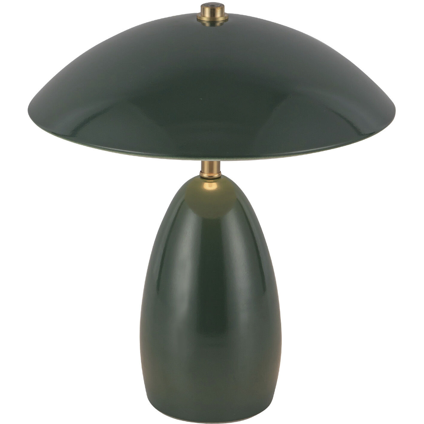 Alora Mood Poppy 10.63 inch 3 watt Pine Green Table Lamp Portable Light