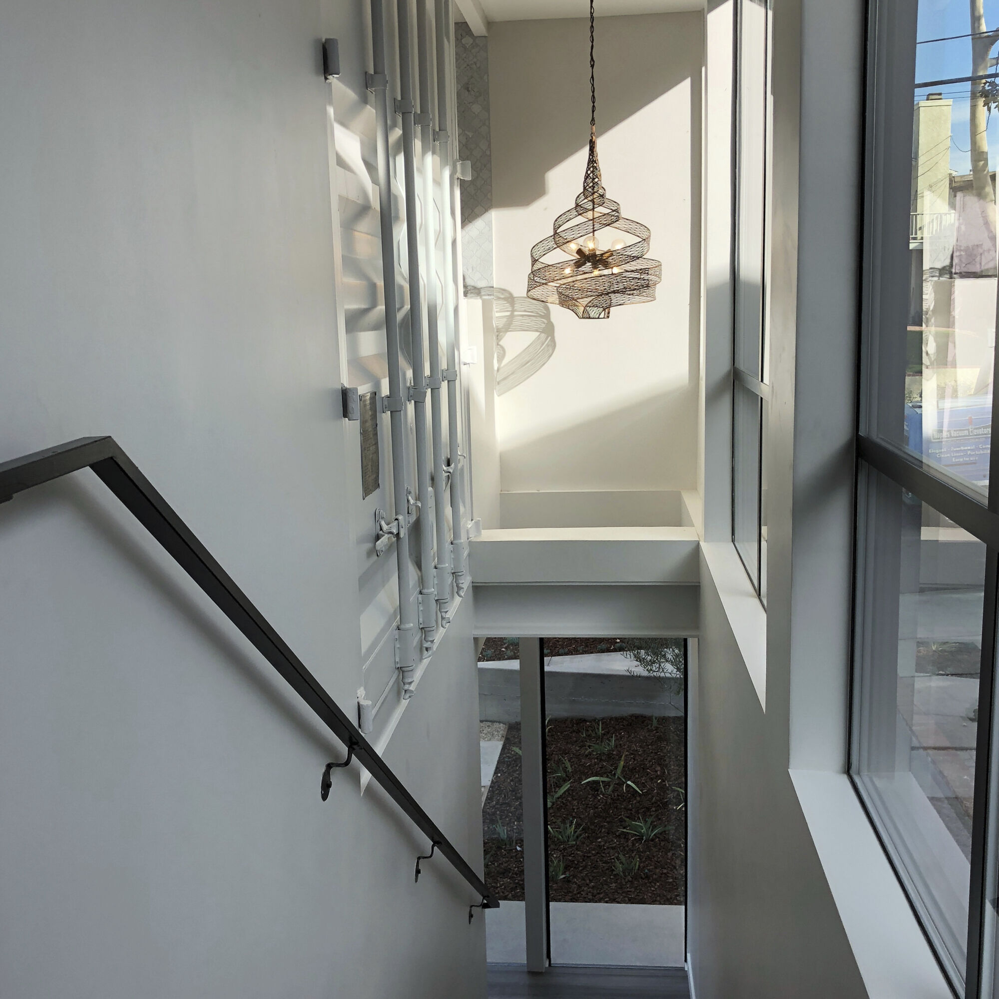 Flow 6 Light 26 inch Hammered Ore Pendant Ceiling Light