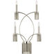 Fisher Weisman Sutton LED 16.75 inch Polished Nickel Sconce Wall Light