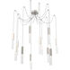 Axis LED 11 inch Metallic Beige Silver Swag Multi-Pendant Ceiling Light