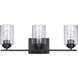 Mod Pod 3 Light 22 inch Black Vanity Light Wall Light