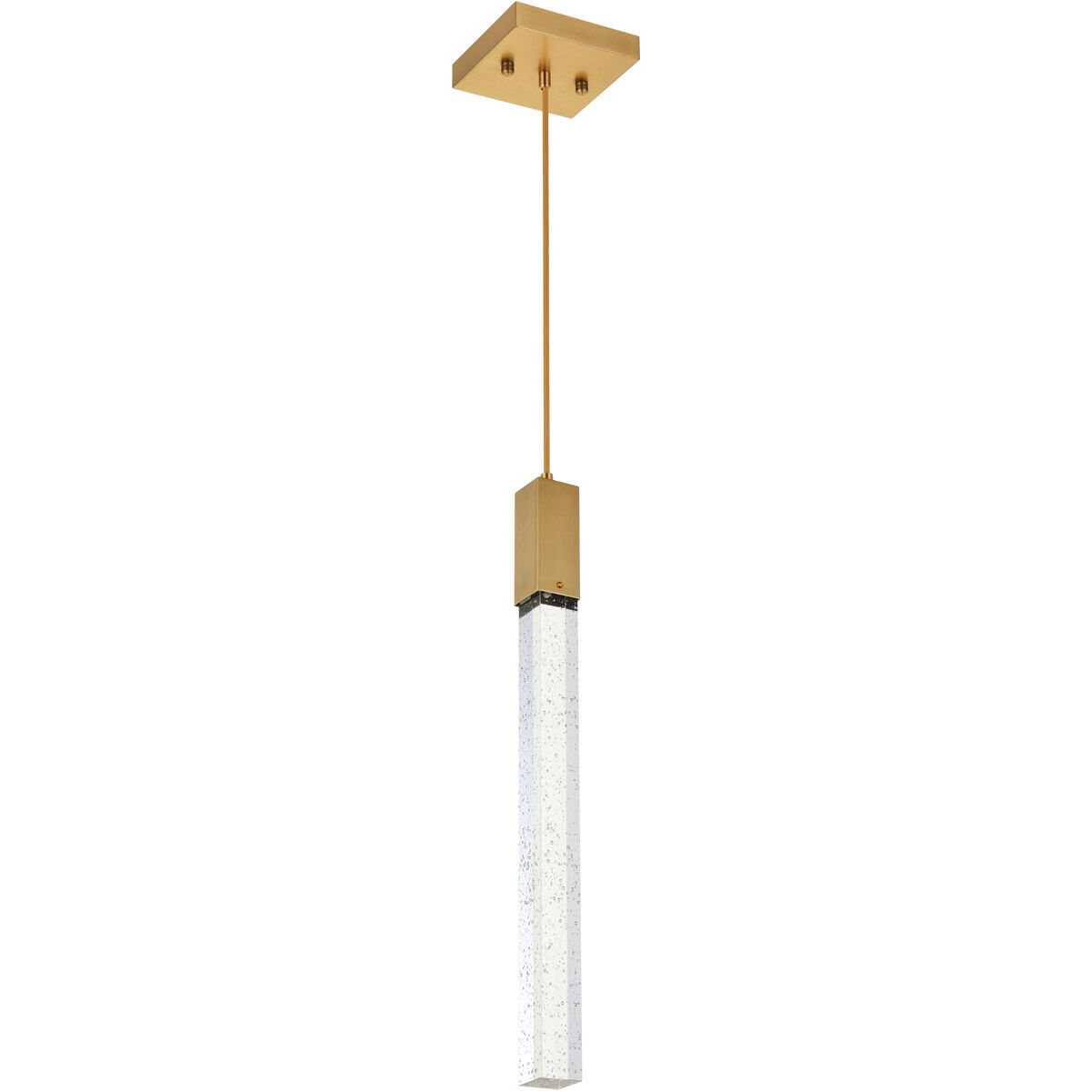 Weston 1 Light 5 inch Satin Gold Pendant Ceiling Light
