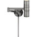 Swing Arm LED 6 inch Gun Metal Wall Lamp Wall Light