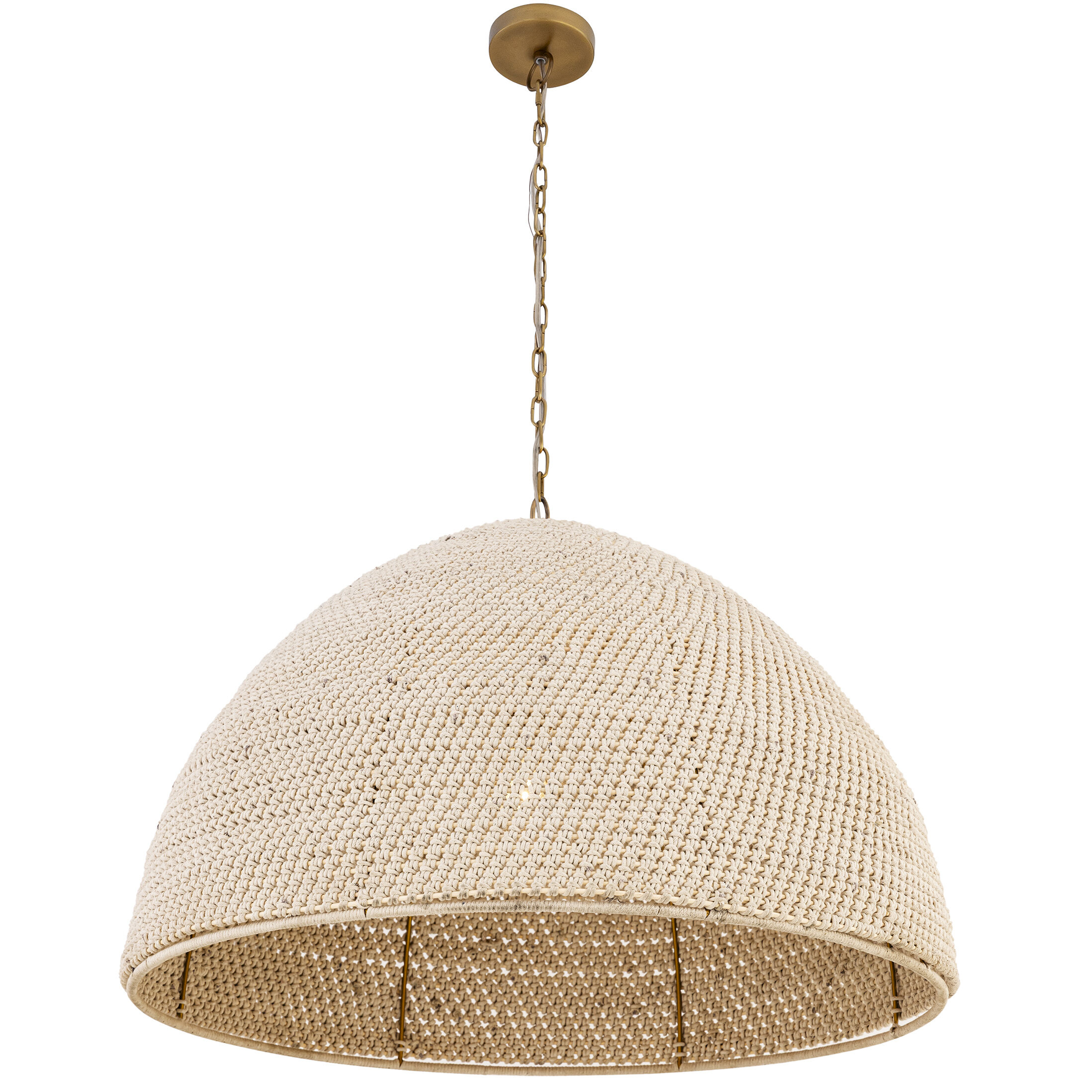 Fernwood 1 Light 36 inch Legacy Brass Pendant Ceiling Light