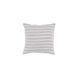 Willow 18 X 18 inch Medium Gray and Light Gray Throw Pillow