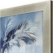 Indigo Paradise Blue and White Framed Art