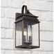 Sutter Creek 2 Light 18 inch Oiled Bronze Outdoor Wall Lantern