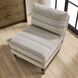 Chatsworth Boucle and Walnut and Brass Accent Chair