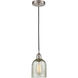 Edison Caledonia 1 Light 5 inch Brushed Satin Nickel Mini Pendant Ceiling Light