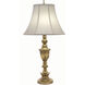 Ellie 33 inch 150 watt Burnished Brass Table Lamp Portable Light