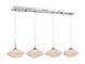 Urban Crush 4 Light 34.75 inch Polished Chrome Island Pendant Ceiling Light