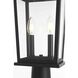 Berks 2 Light 19.5 inch Black Outdoor Post Light
