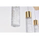 Constellation LED 42 inch Gold Pendant Ceiling Light