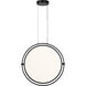 Studio 23 LED 24.38 inch Coal Pendant Ceiling Light