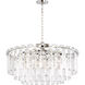 C&M by Chapman & Myers Arden 16 Light 32.88 inch Polished Nickel Chandelier Ceiling Light