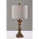 Jolene 24 inch 100 watt Natural Table Lamps Portable Light, Set of 2, Simplee Adesso