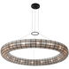 Sanibel 16 Light 42 inch Matte Black Pendant Chandelier Ceiling Light