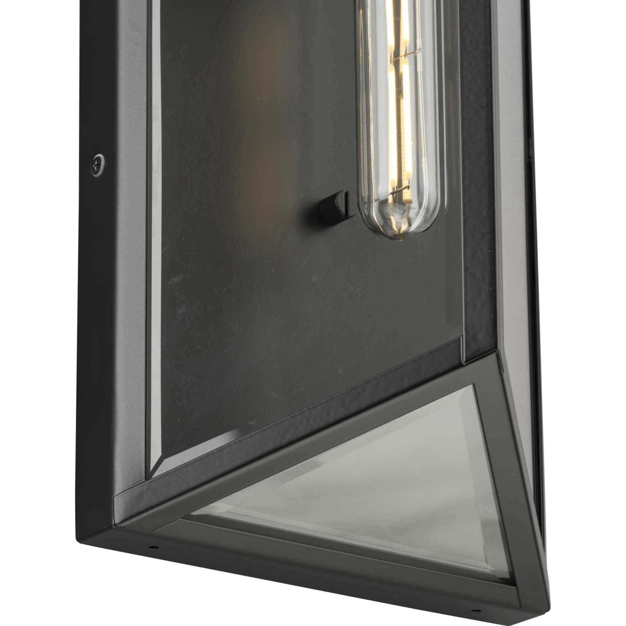 Bristol 2 Light 24 inch Matte Black Outdoor Wall Lantern
