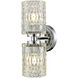 Springdale 2 Light 5 inch Polished Chrome Wall Sconce Wall Light