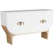 Valentina 59 inch White Credenza