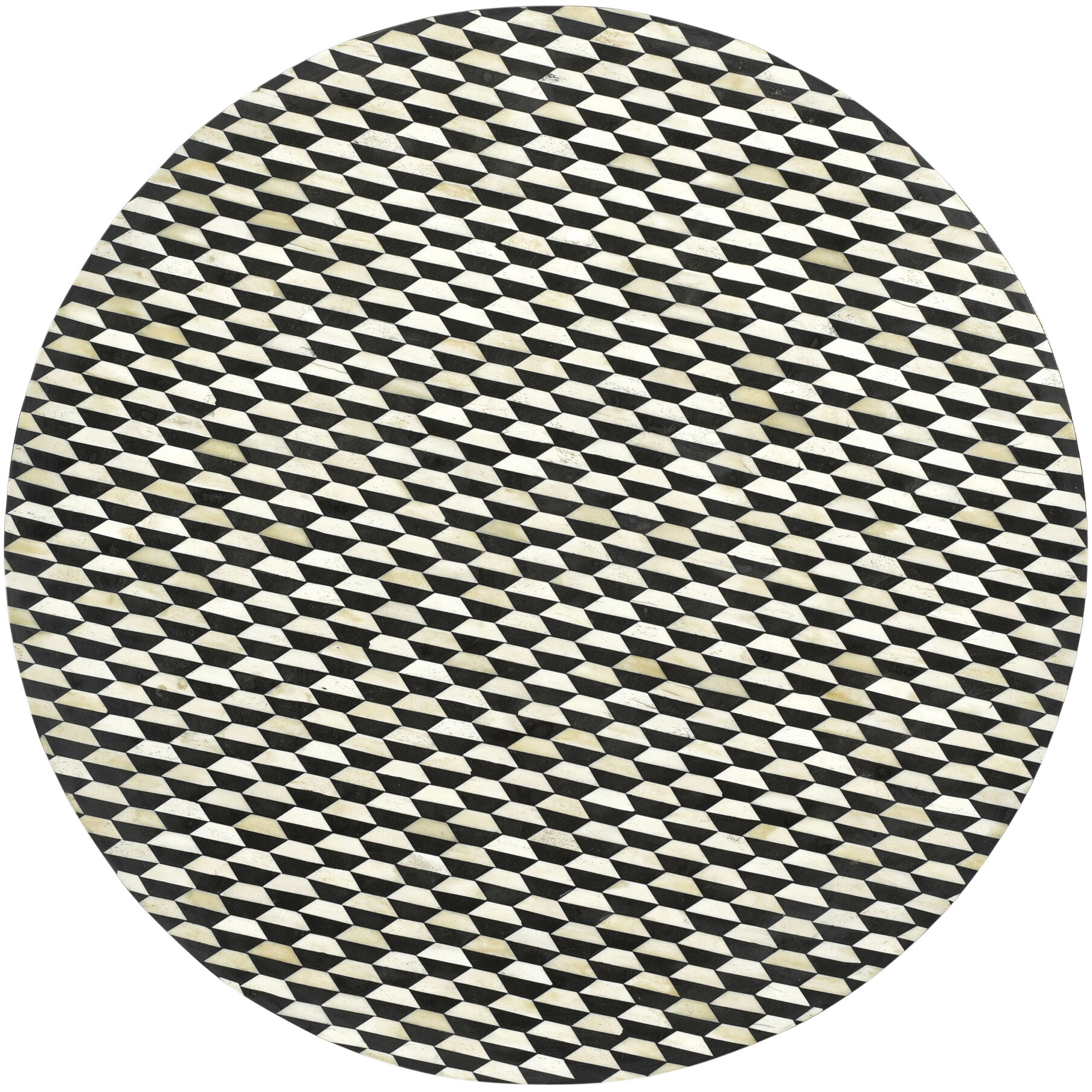 Optic 32 X 32 inch Yellow Coffee Table