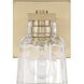 Dryden 1 Light 6.75 inch Champagne Gold Vanity Light Wall Light