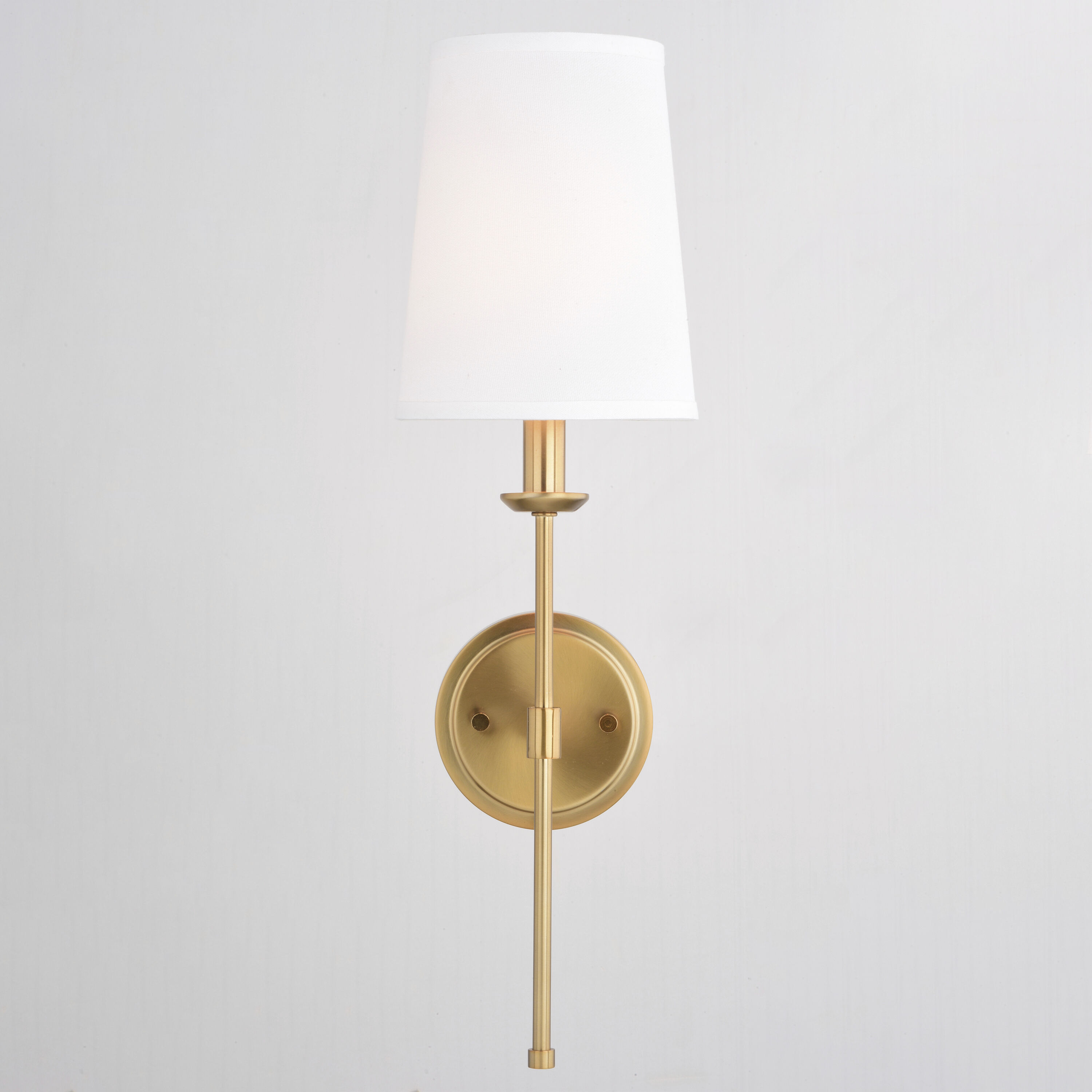Camden LED 6 inch Natural Brass Wall Light