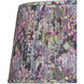 Wildflower Magenta and Green and Blue 16 inch Lamp Shade
