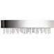 Soleil LED 27 inch Polished Nickel Bath Vanity & Wall Light, Schonbek Signature