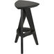 Twist 26.5 inch Charcoal Black Counter Stool