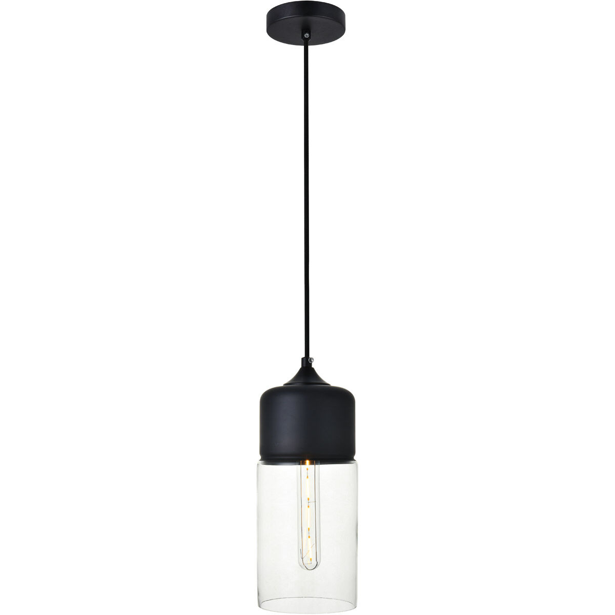 Lock Haven 1 Light 5 inch Black Pendant Ceiling Light