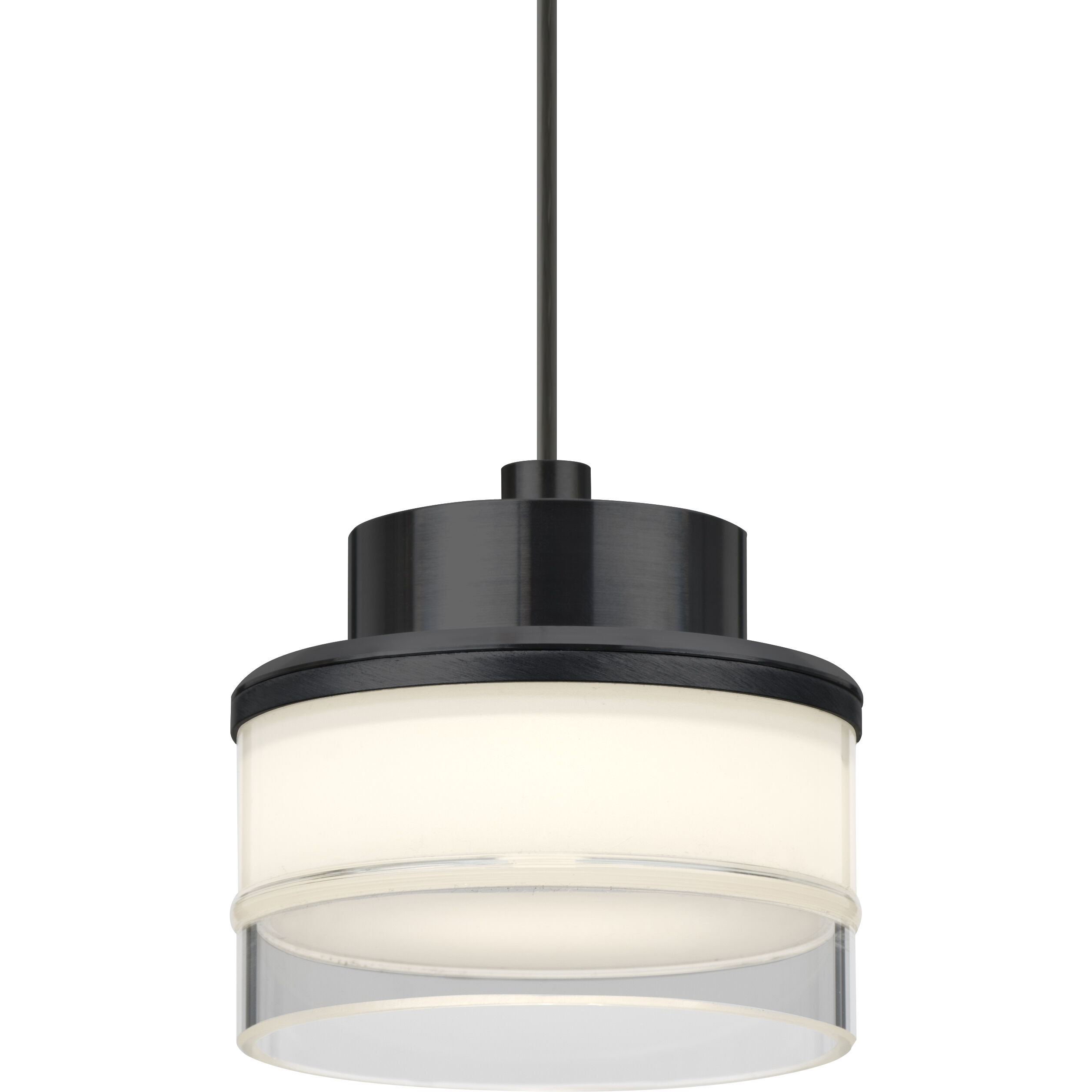 Pivot LED Black Cord Pendant Ceiling Light