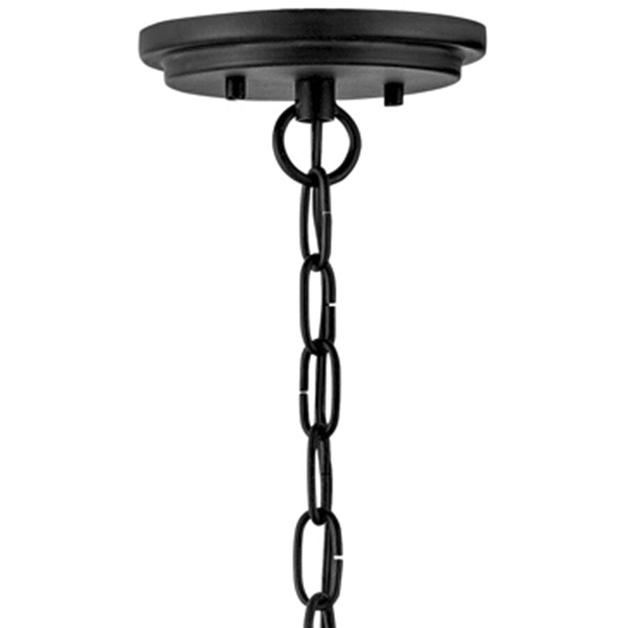 Briar 1 Light 8 inch Museum Black Outdoor Hanging Lantern