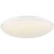 Cloud LED LED 13.78 inch White Flush Mount Ceiling Light, Medium, Progress LED