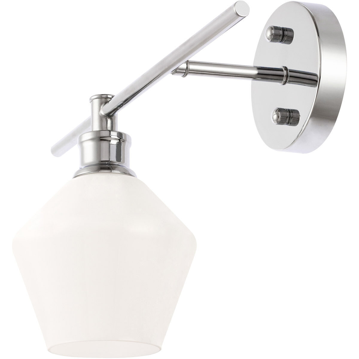 Gene 1 Light 14.7 inch Chrome Wall sconce Wall Light, Left
