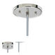 Grand Central 1 Light 7.5 inch Polished Nickel Pendant Ceiling Light in Antique Mercury Mouth Blown