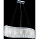 Fashionable Broadway 5 Light 7 inch Silver Chandelier Ceiling Light