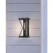 Rockhill 1 Light 15.75 inch Dark Matte Black Outdoor Sconce