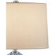 Pallas 27.5 inch 150 watt Blue and White Table Lamp Portable Light